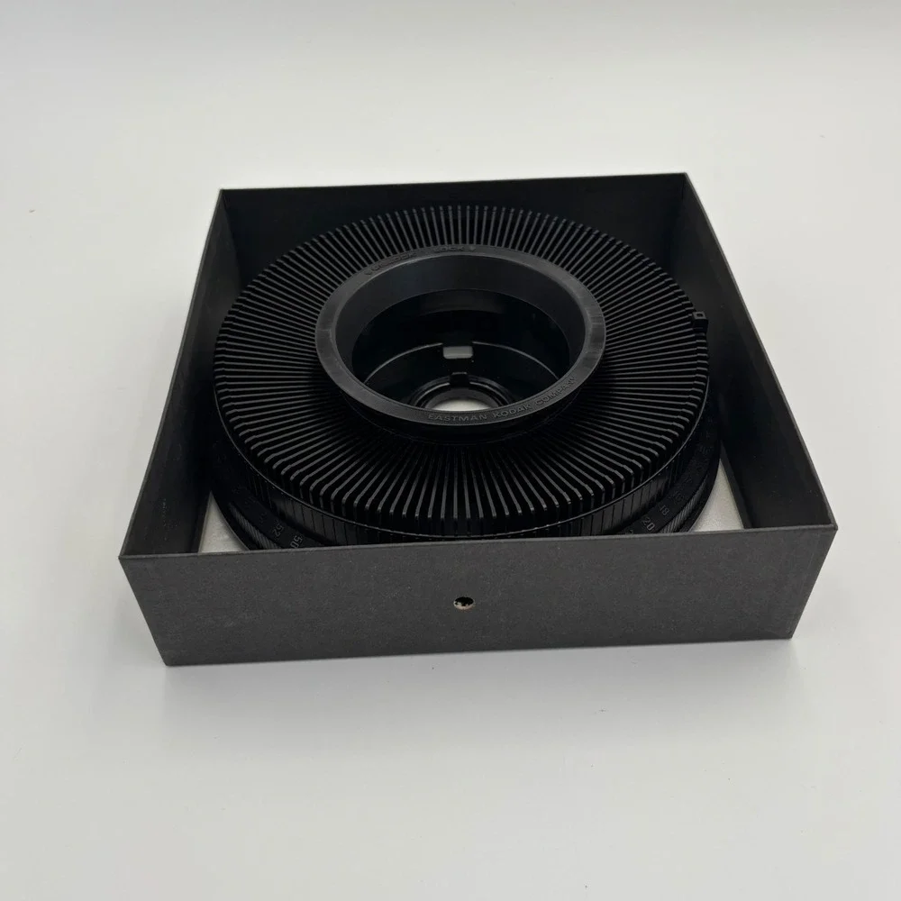Kodak Carousel 140 Slide Tray Unisex 140 Capacity Black Good Vintage Projector